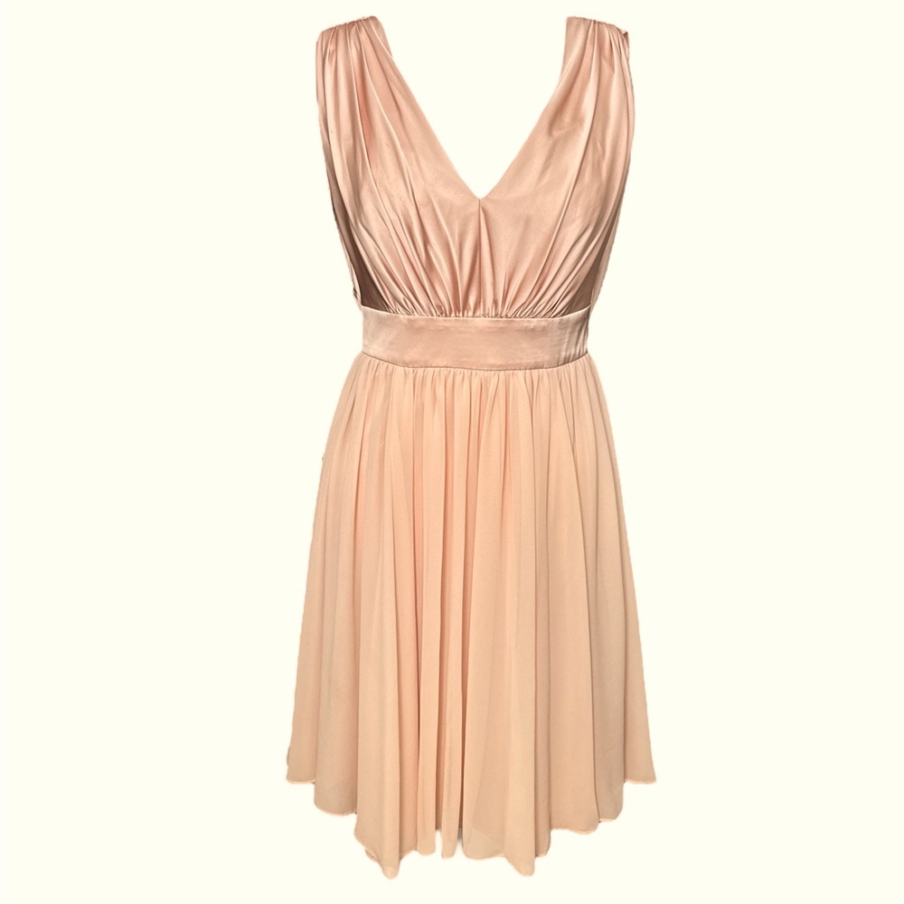 Vera Wang, Blush Cocktail Dress, Size 6